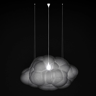 Dreamy Cloud Lamp 3D model image 1 