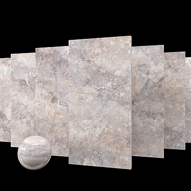 Luxury Marble Villa Set: Ottomano Collection 3D model image 1 