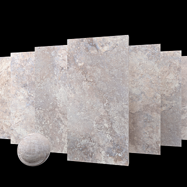 Ottomano Villa Marble Set: Luxe Multi-Texture 3D model image 1 