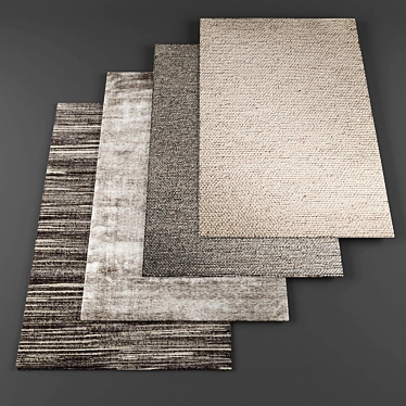 Contemporary Collection: Bo Concept Rugs 3D model image 1 