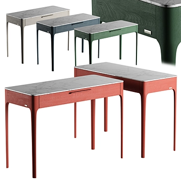 Mara Table: Sleek and Stylish 3D model image 1 