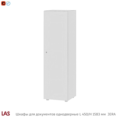 OM Document cabinets L450 mm H1583 mm, set of tops and sides JERA