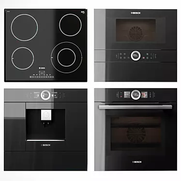 S8 Built-In Appliances by Bosch 3D model image 1 