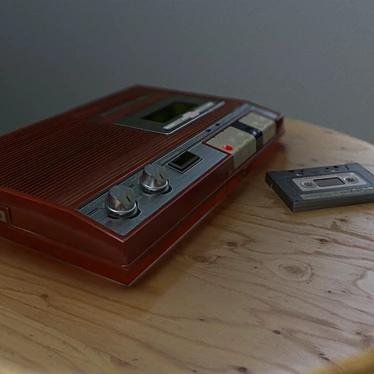 Vintage Cassette Player: ELECTRONIKA 302 3D model image 1 