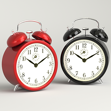 Sleek DEKAD Clock by IKEA 3D model image 1 