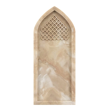 Elegant OM Arch Marble AM142 3D model image 1 