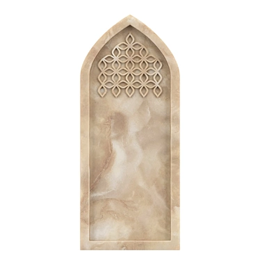 Elegant OM Arch Marble AM144 3D model image 1 