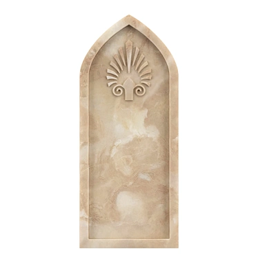 Elegant OM Arch Marble AM148 3D model image 1 