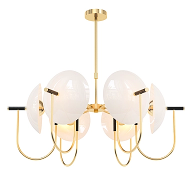 Odeon Granta 4674/6.1 Pendant Chandelier 3D model image 1 