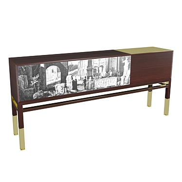 Lacroix Nouveaux Classiques - 3 Door Sideboard 3D model image 1 