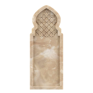 Elegant OM Arch Marble AM153 3D model image 1 