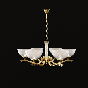 Elegant Classic Chandelier: MW-LIGHT Aphrodite 3D model image 1 