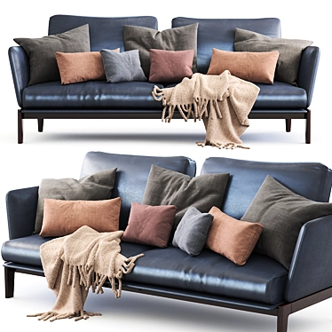 Modern Chelsea Sofa: Molteni & C Edition 3D model image 1 