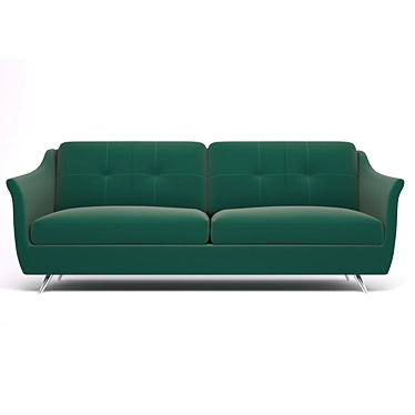 Contemporary Edmund Sofa by Bellus 3D model image 1 