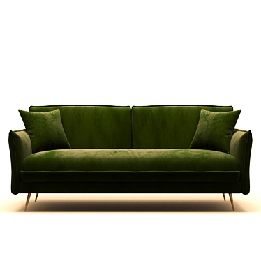 Couch Dark Green