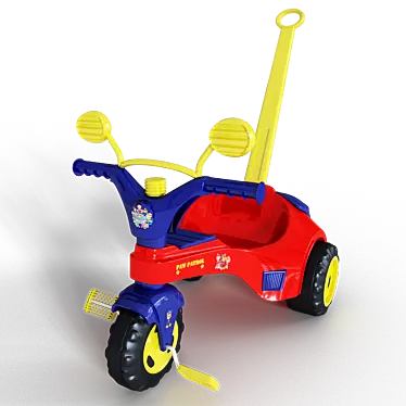 Paws on Wheels: Cotiplas Tricycle 3D model image 1 