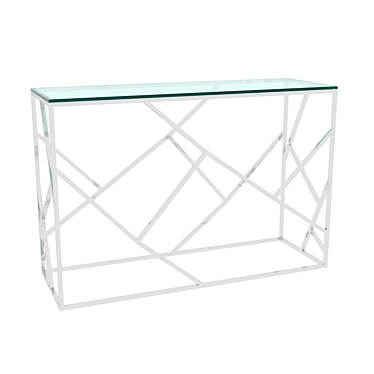 Glamor Console Table: Modern Elegance 3D model image 1 