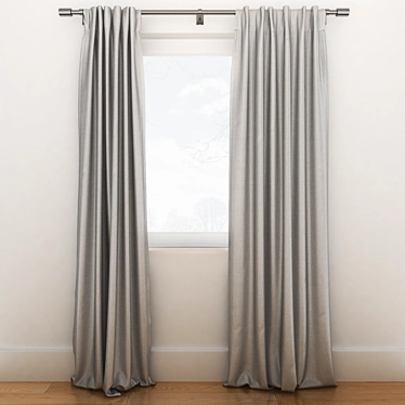 Cotton Luster Velvet Curtain