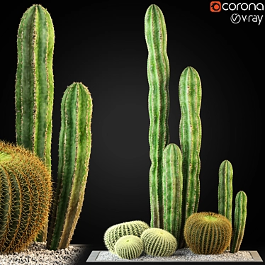 Greenery Galore: Exquisite Plants Set 3D model image 1 