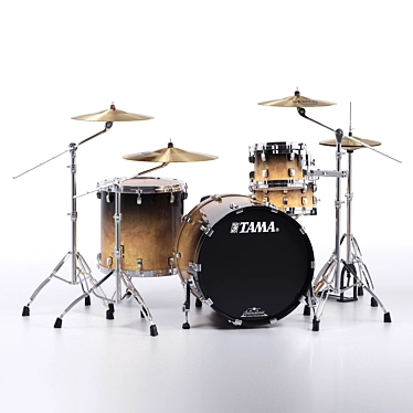 Dynamic Beats: Tama Performer Drum Kit 3D model image 1 