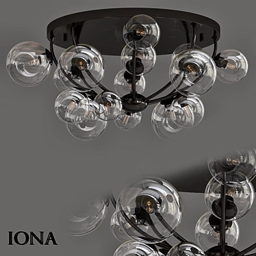IONA2 Design Lamps - Modern and Versatile 3D model image 1 
