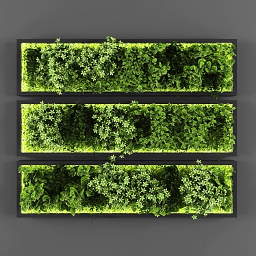 Versatile Vertical Garden Solution 3D model image 1 