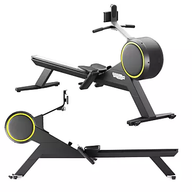 Ultimate Rowing Experience: Technogym SKILLROW 3D model image 1 