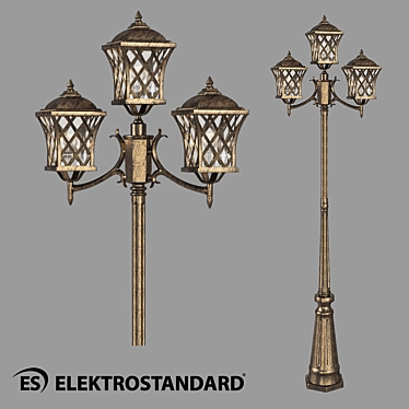 Cassiopeya F/3 Outdoor Lamp Pole 3D model image 1 