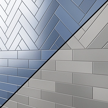 EQUIPE MATELIER Ceramic Wall Tiles, 7.5x30 cm 3D model image 1 