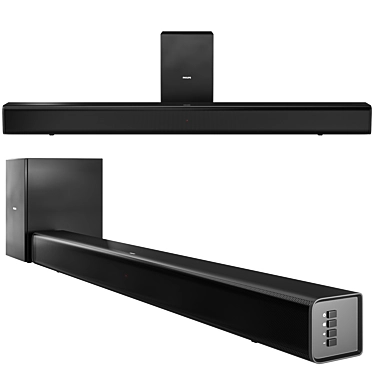 Immersive Philips Soundbar Upgrade 3D model image 1 