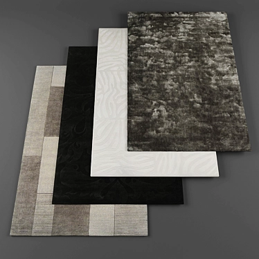 Surya Collection Rugs: Exquisite Floor Art 3D model image 1 