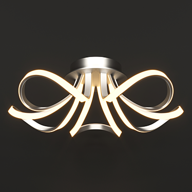 KNOT LED Ceiling Lamp 6037K/6037 - Dimmable, 4800Lm 3D model image 1 