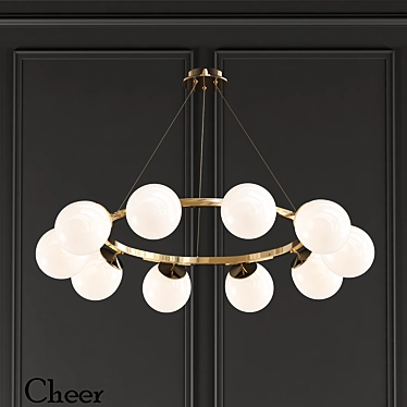 Elegant Design Cheers Lamp 3D model image 1 
