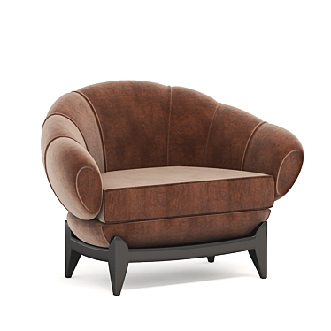 Contemporary Chesterfield Sofa 3D model image 1 