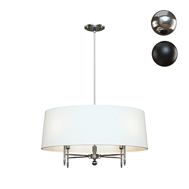 Elegant Arlington Chandelier 3D model image 1 