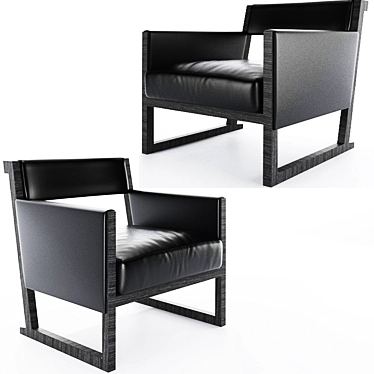 Stylish Citterio Musa Armchair 3D model image 1 