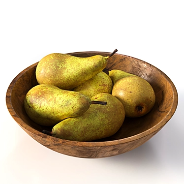 Perfectly Ripe Conference Pears 3D model image 1 