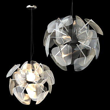 Elegant Light Fixture: Luceplan Hope 3D model image 1 