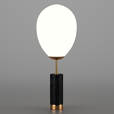Elegant Adrian Table Lamp 3D model image 1 