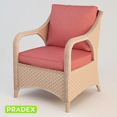 Osmo Pradex Outdoor Chair 3D model image 1 