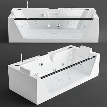 Grossman GR Acrylic Bath 3D model image 1 