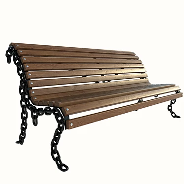 Urban Magic Bench 3D model image 1 