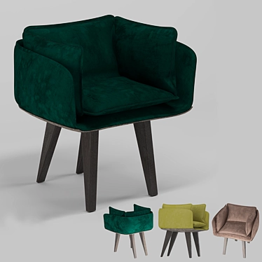 Stool Dark Green