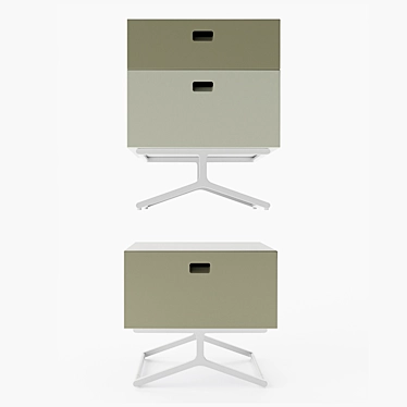 Satellite Quodes Drawers: Sleek and Functional 3D model image 1 