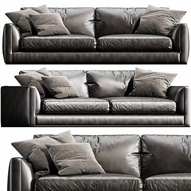 Sleek Richard Sofa: Modern Elegance for Your Living Space 3D model image 1 