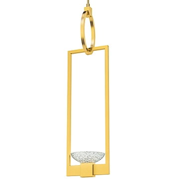 Delphi Statement Pendant Light 3D model image 1 