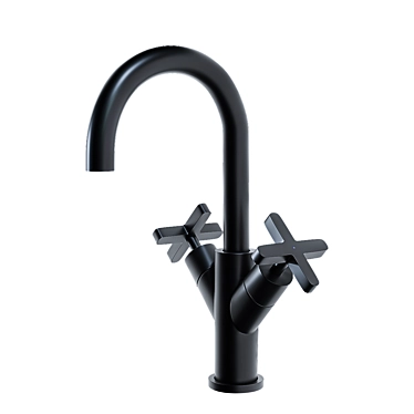 Nobili LIRA - Contemporary Cross-head Tap 3D model image 1 