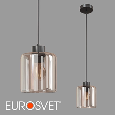 Sintra Glass Pendant Lamp by TK Lighting 3D model image 1 