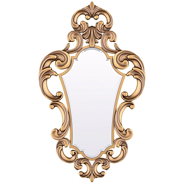 Elegant Rococo Mirror by Christopher Guy 3D model image 1 