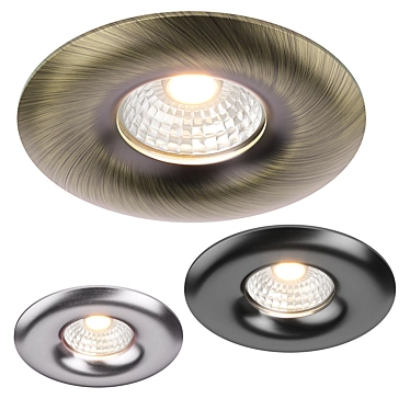 Levigo Lightstar: Versatile Recessed Spotlights 3D model image 1 